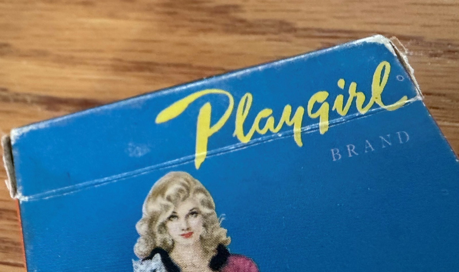 Vintage 1950-60s Playgirl Risqué Pin-Up Deck of Playing Cards w/ Box