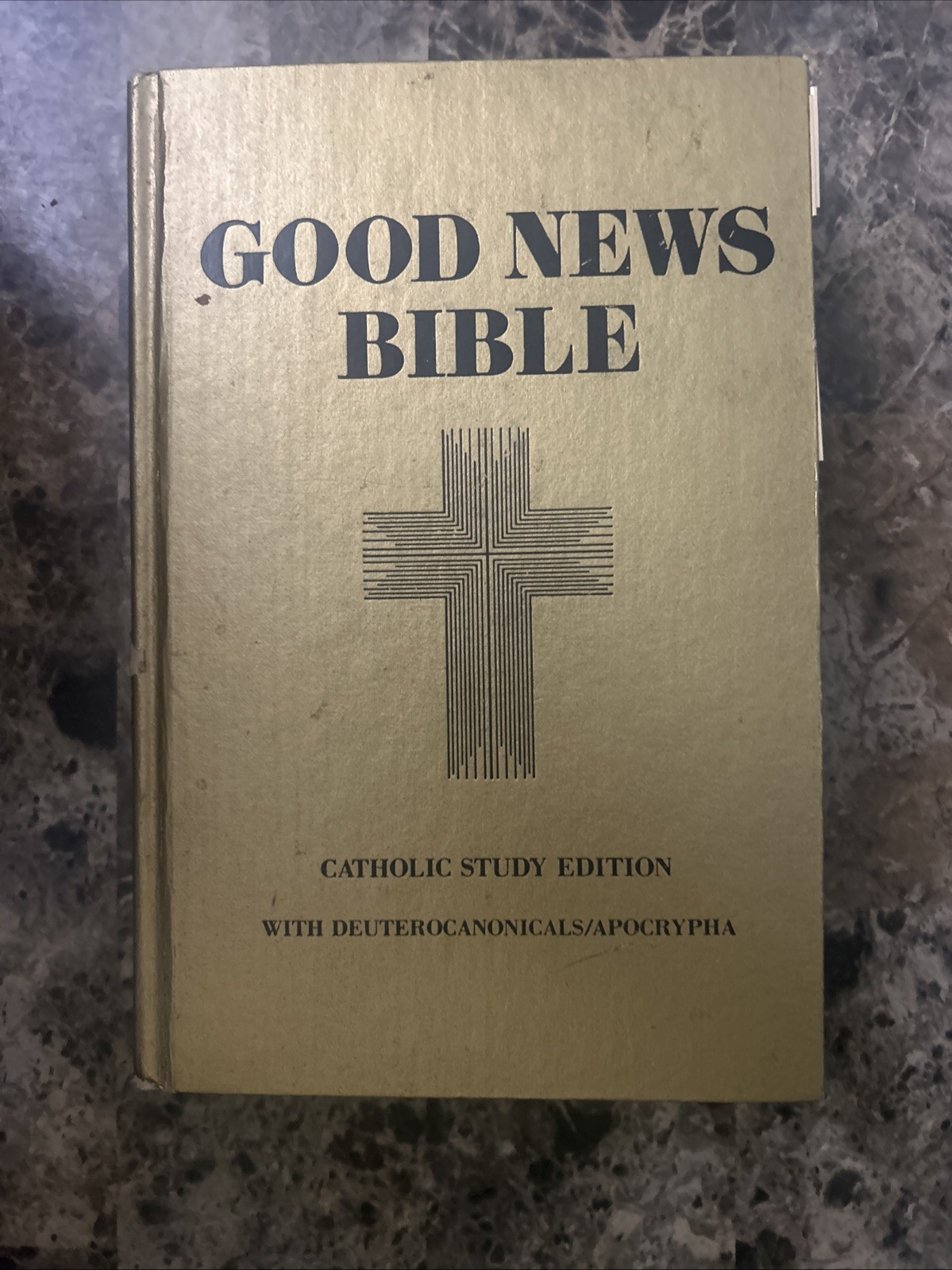 Gold Good News Bible 1986 Catholic Study Edition