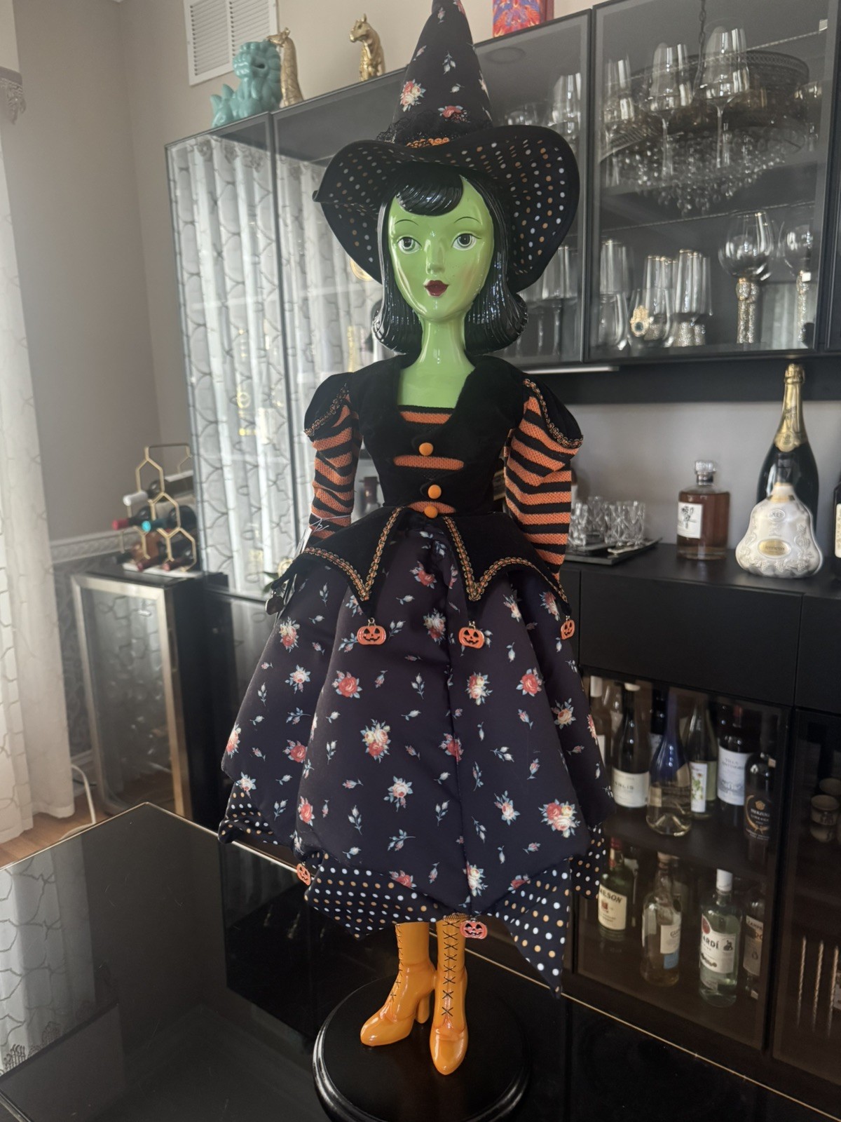 BELLA LUX Halloween Whimsy Retro Fabric Witch 36