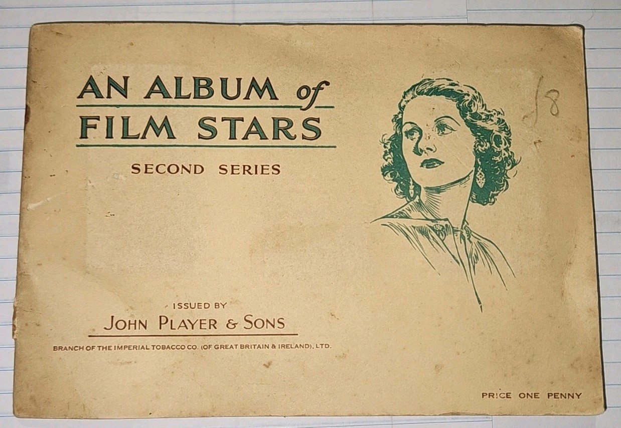 John Player & Sons 1930's Cigarette Picture Card Album Complete Set Of 50 