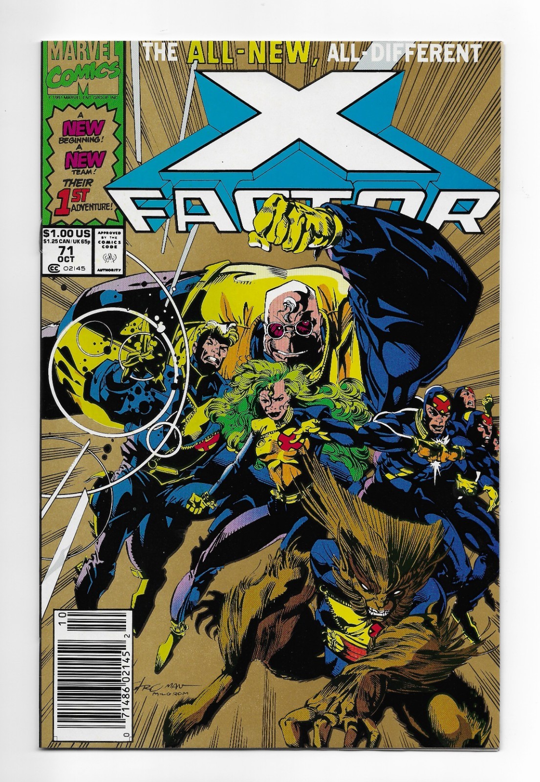 Marvel Comics X-Factor #71 - KEY ISSUE (2nd Printing)