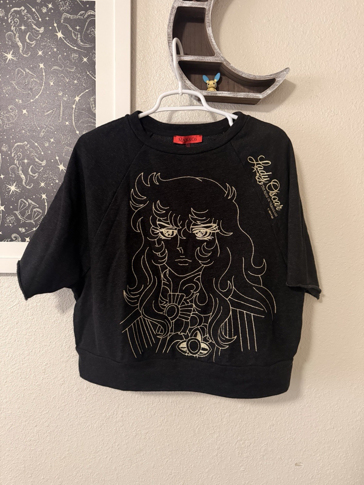 MAX&Co. the rose of versailles Lady Oscar Shirt Size Small NWOT