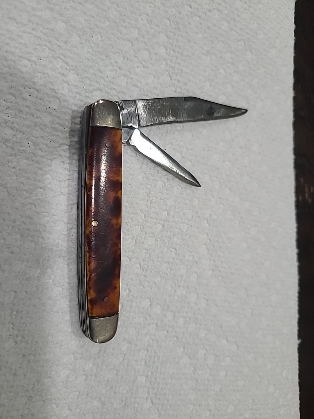 VINTAGE EARLY SCHRADE CUT CO WALDEN NY USA KNIFE TORTOISE KNIVE EARLY VINTAGE