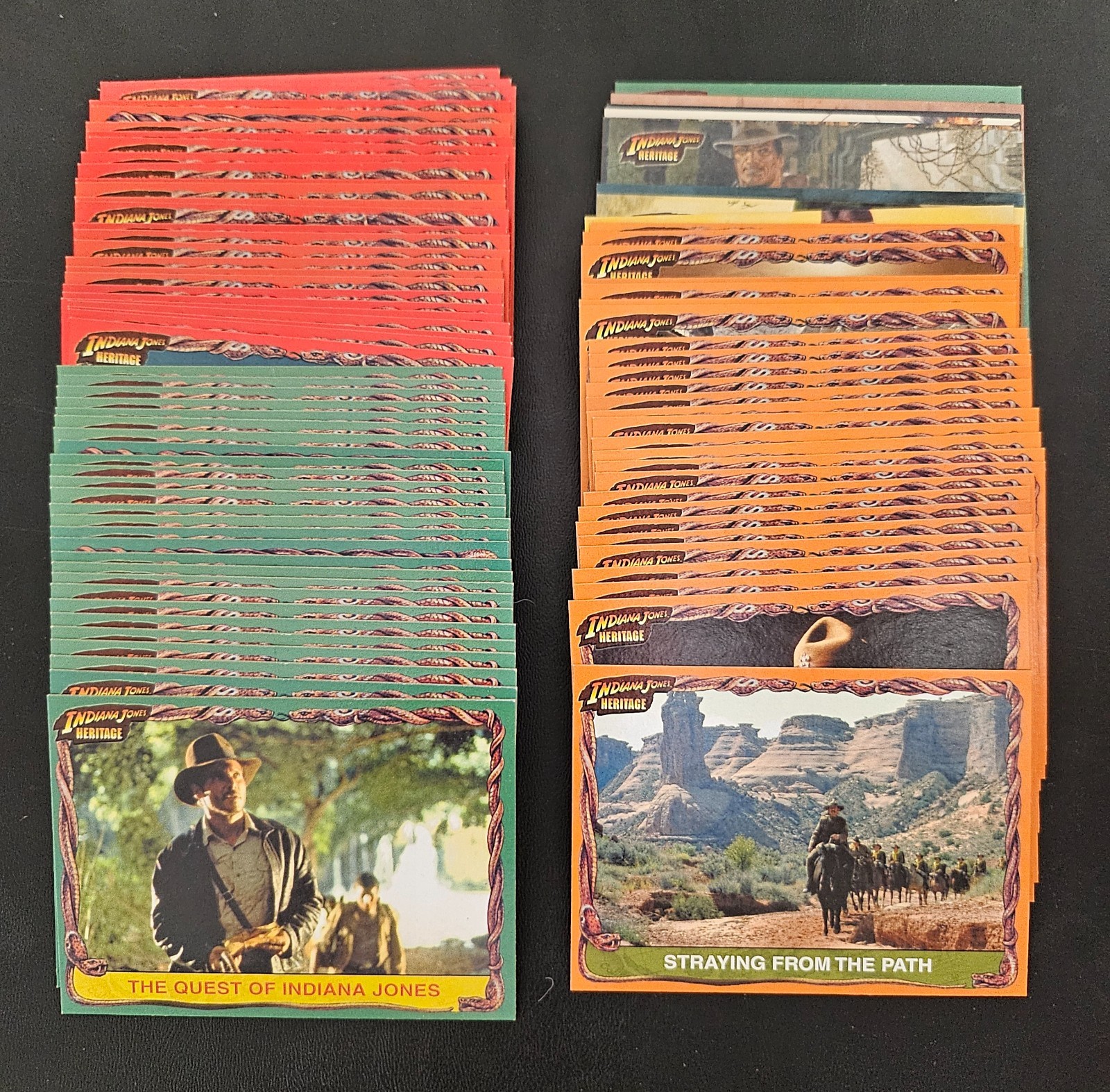 2008 Topps Heritage INDIANA JONES Complete Set #1-90 Harrison Ford