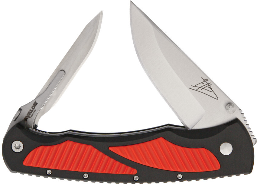 Havalon Titan Black/Red Folding Double Blade Pocket Knife 80120 Havalon Titan Black/Red Folding Double Blade Pocket Knife 80120