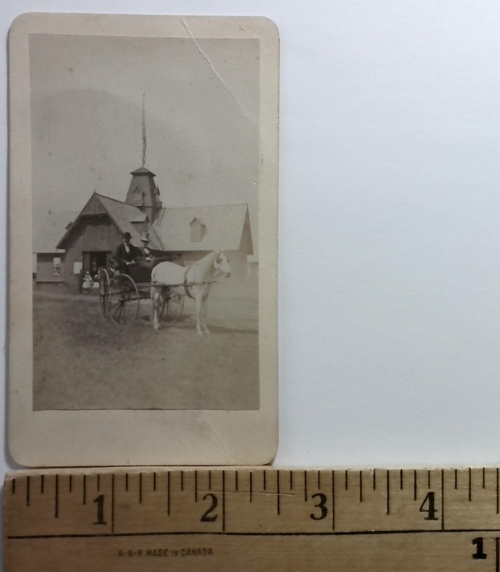 Victorian CDV Photograph Horse & Carriage Glen's Falls NY S.R. Stoddard Victorian CDV Photograph Horse & Carriage Glen's Falls NY S.R. Stoddard