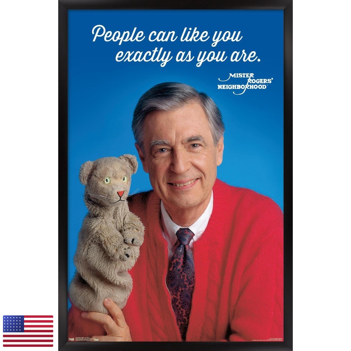 Trends International Mister Rogers - As You Are Wall Poster, 22.375