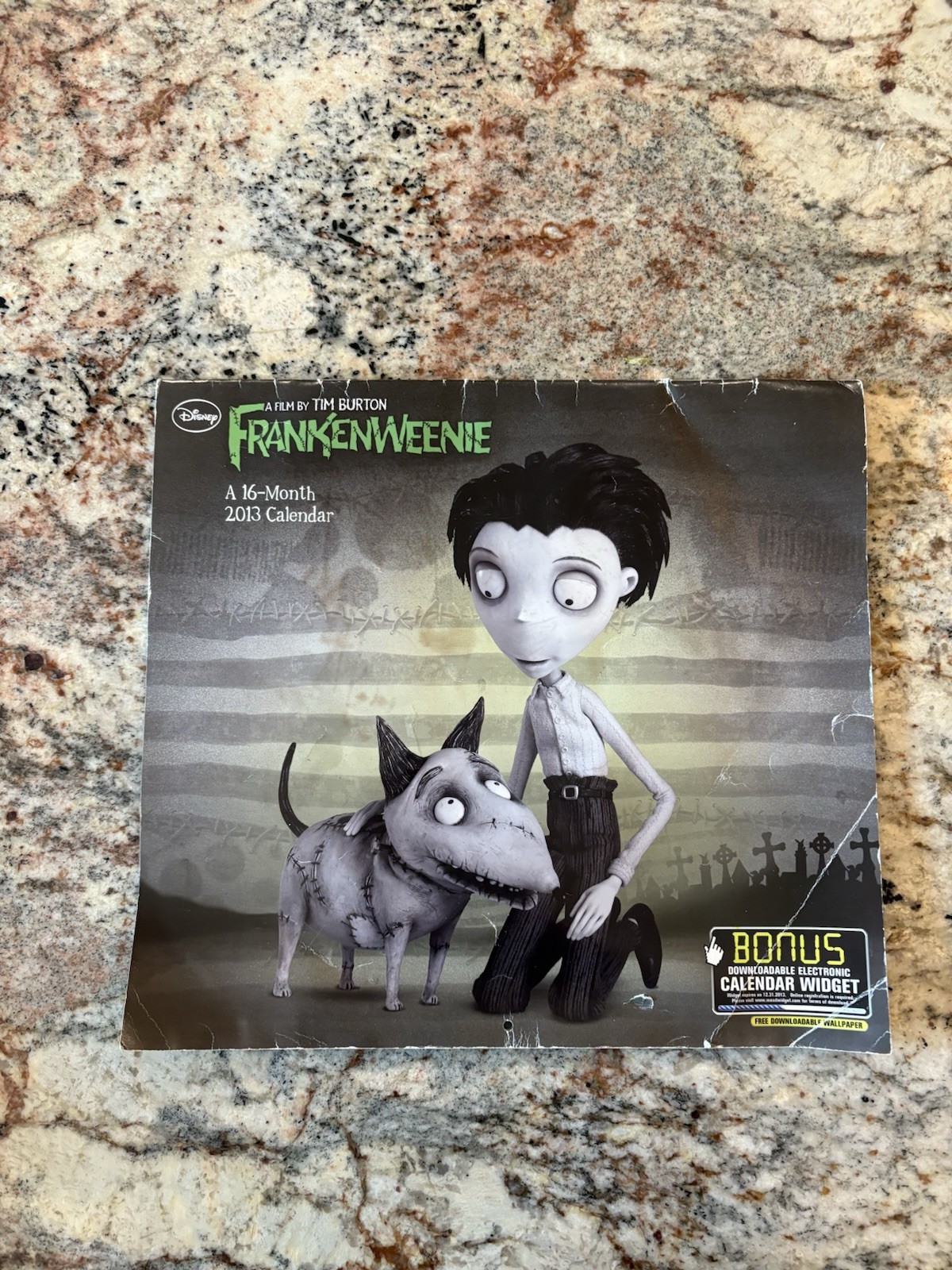 Frankenweenie - 16 Month Wall Calendar 12\