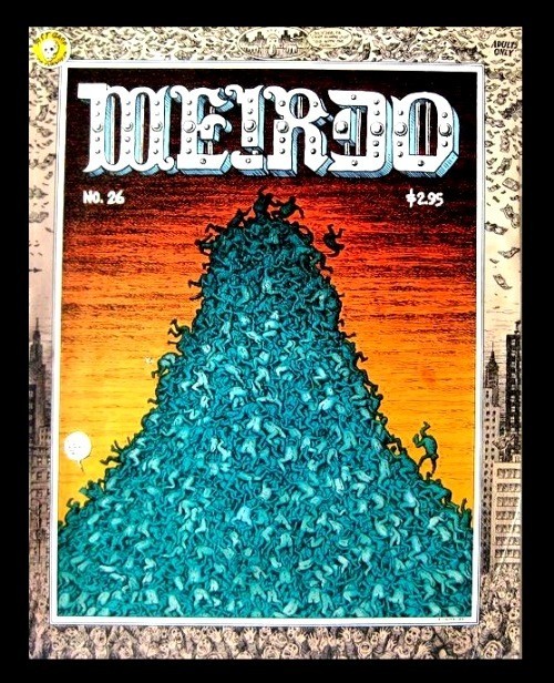 WEIRDO #26, MAGAZINE,1987, ROBERT CRUMB, LAST GASP, UNDERGROUND COMIC