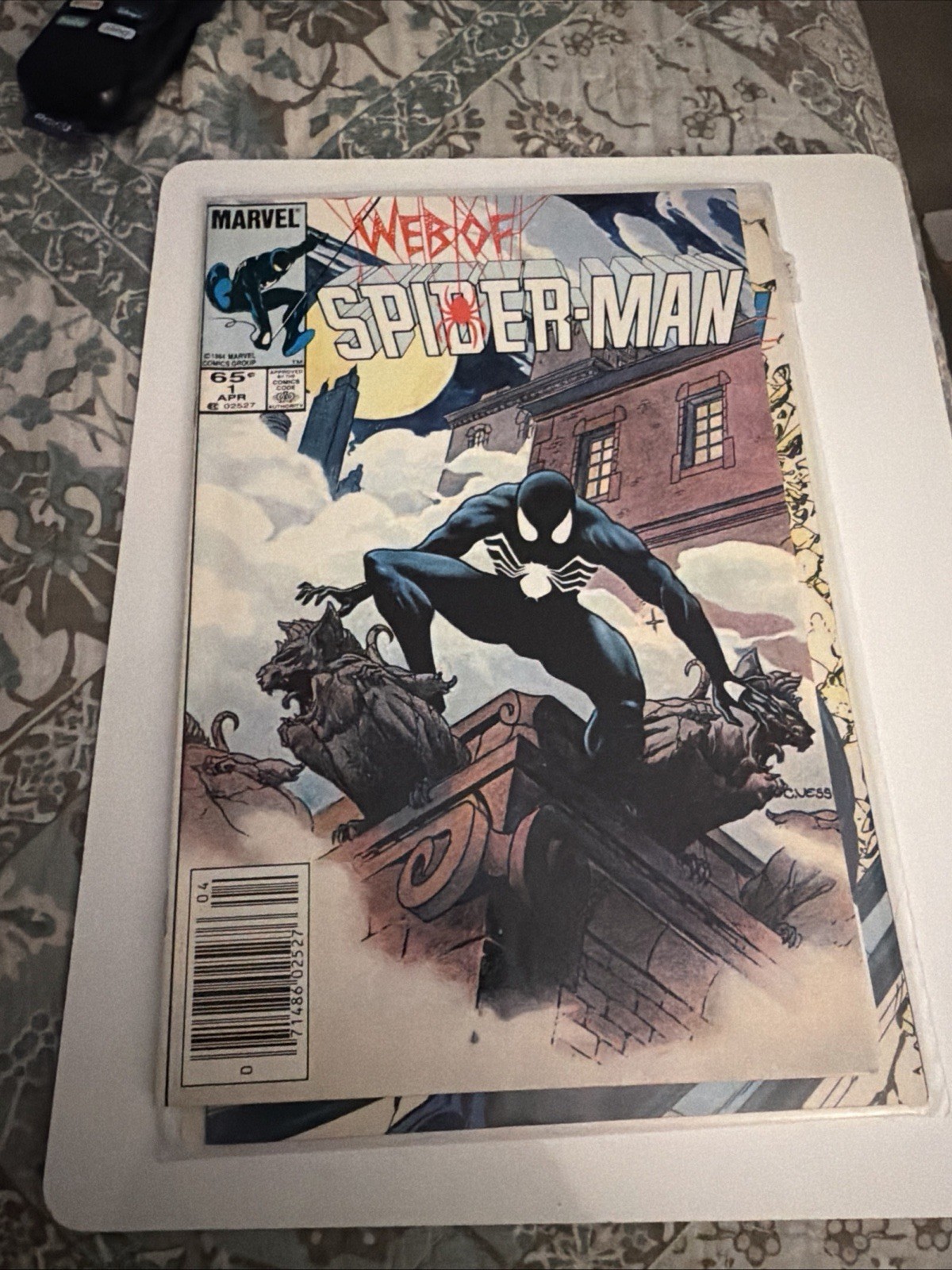 Marvel Comics Web of Spider-Man #1 (1985) Copper Age Newsstand Variant
