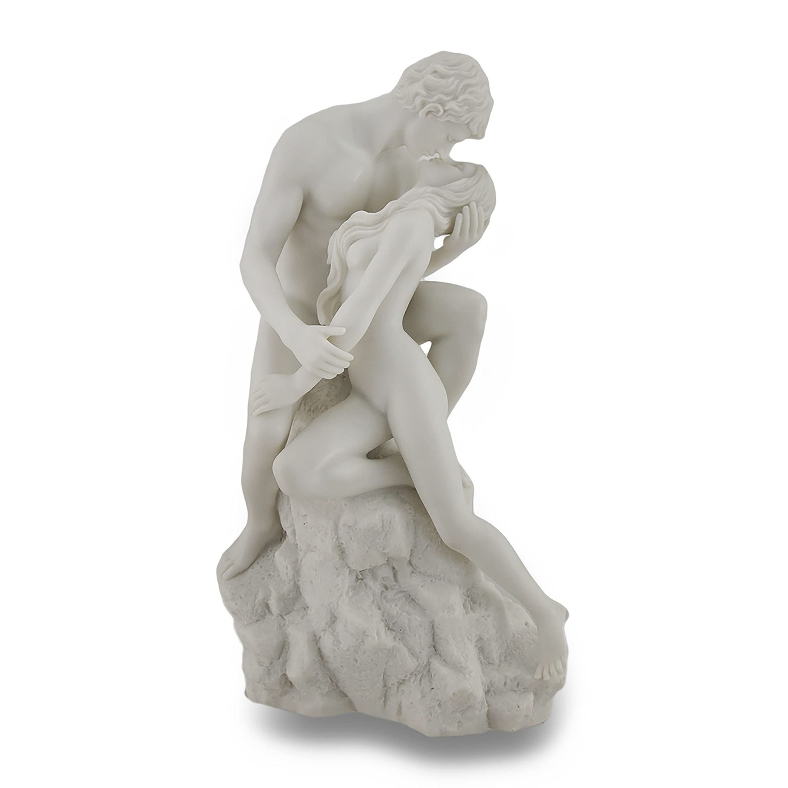 Veronese Design White Marble Finish The Lovers Statue Nude Sculpture Veronese Design White Marble Finish The Lovers Statue Nude Sculpture