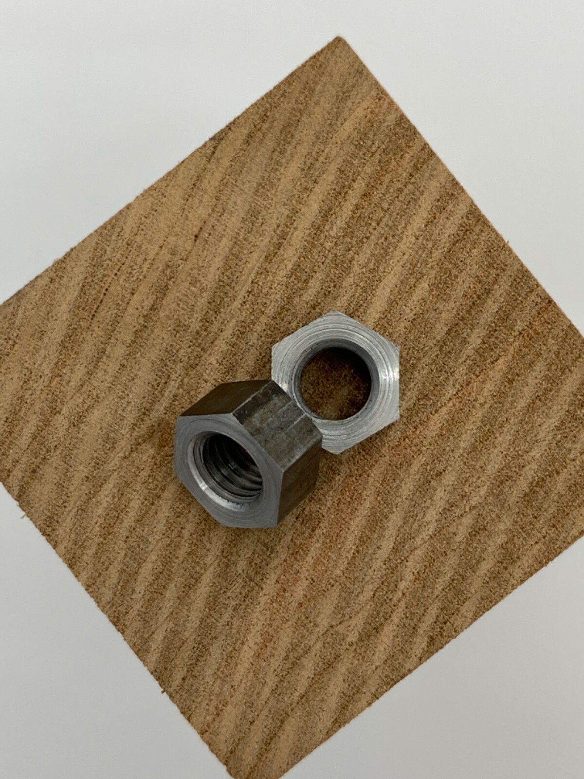 9/32-24 Left Hand Thread Stud Removal Hex Nuts for Stanley Planes