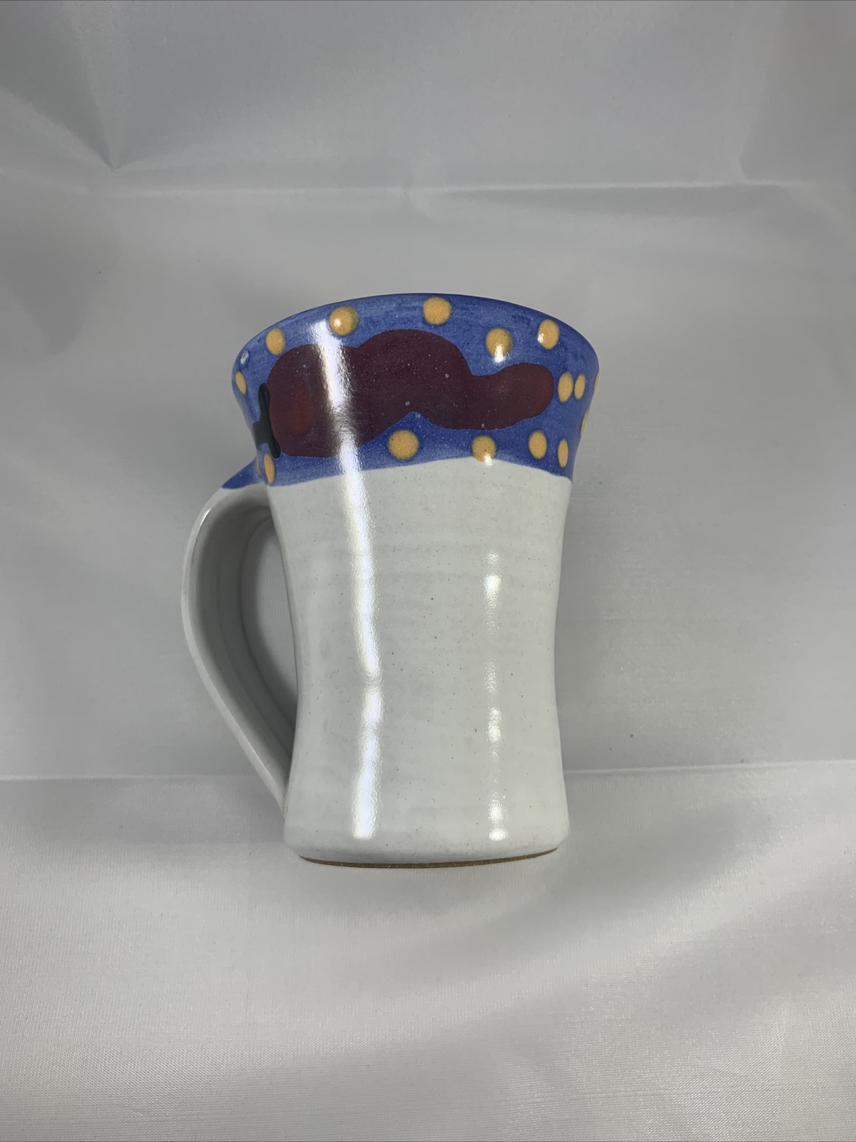 Stephen Kilborn Pottery Red Chile Coffee Mug Taos New Mexico