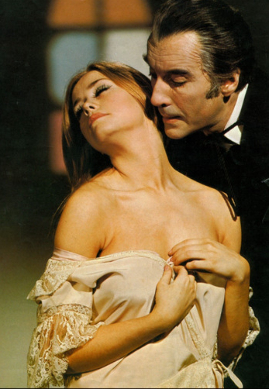 Christopher Lee Linda Hayden 8x12 giclee photo Taste The Blood Of Dracula