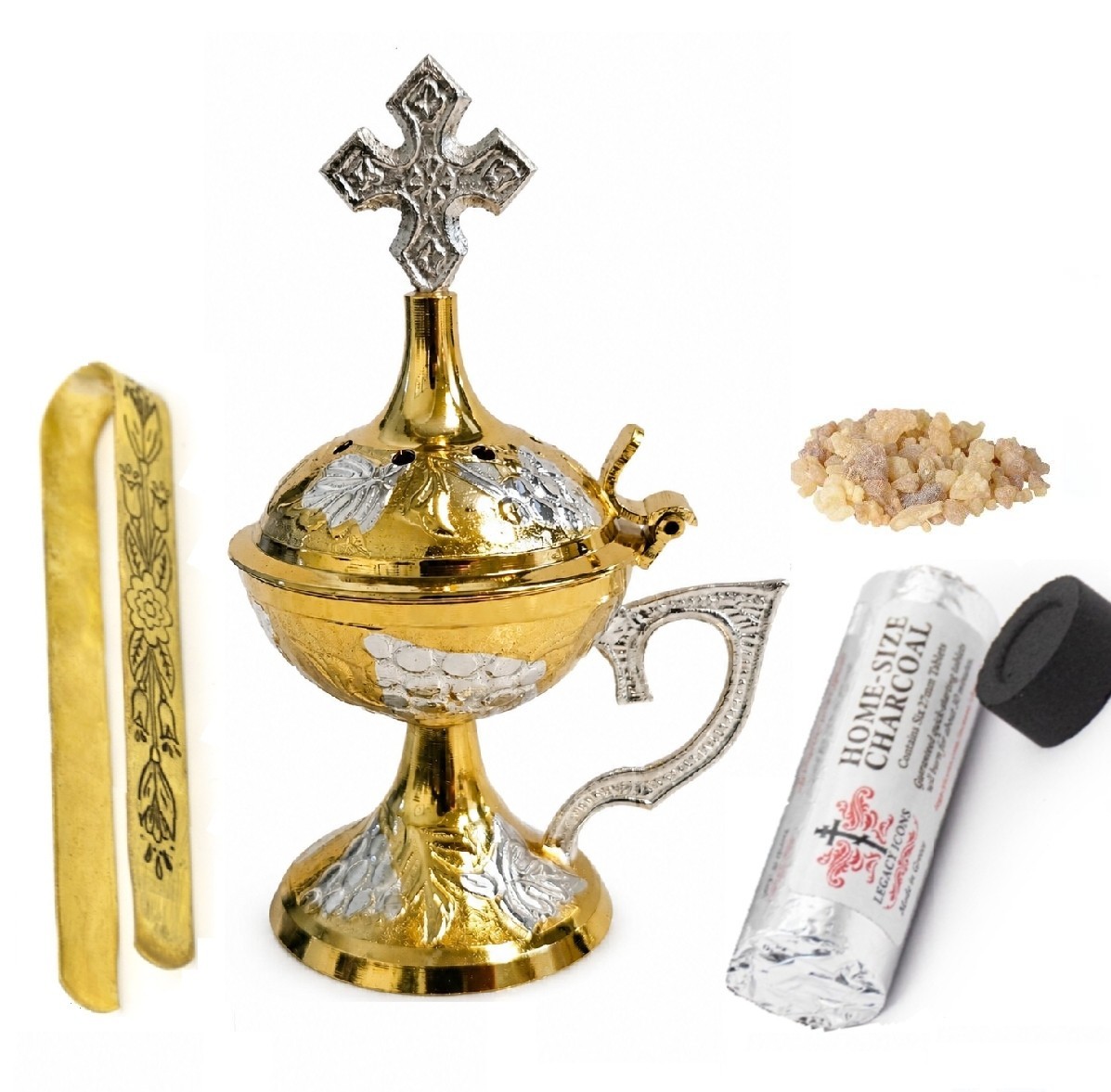Incense Burner 4pc Set (#4): 5