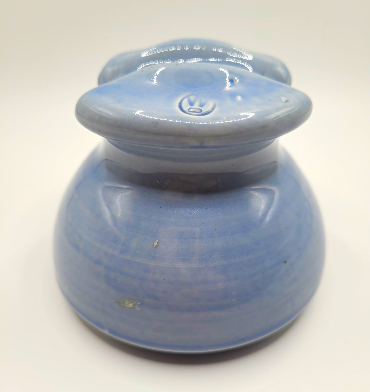 Vintage Westinghouse Light Blue Glaze Telephone Pole Insulator
