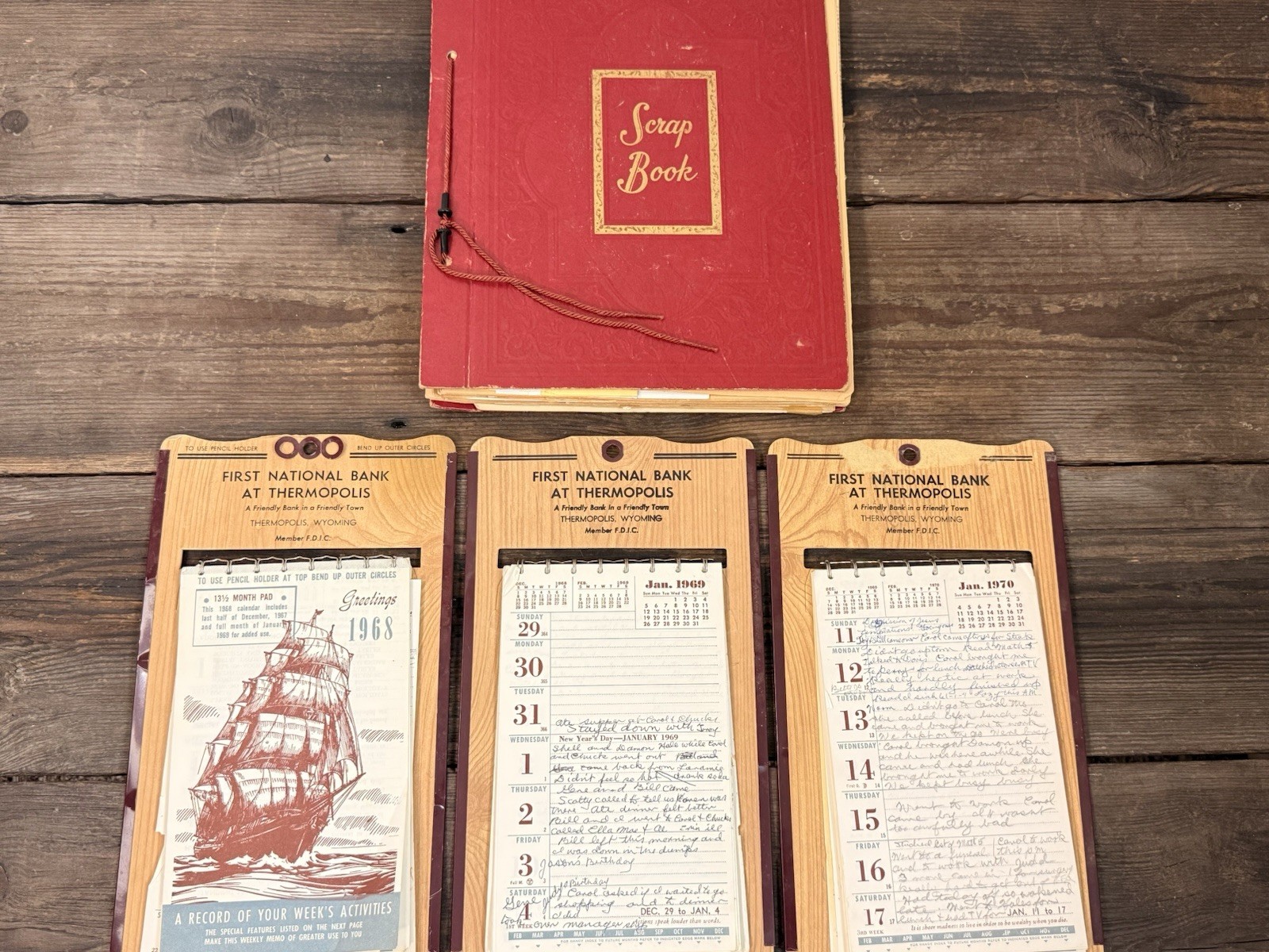 Vintage Wyoming Scrapbook & Diary Archive: 1949–1970 Personal Records