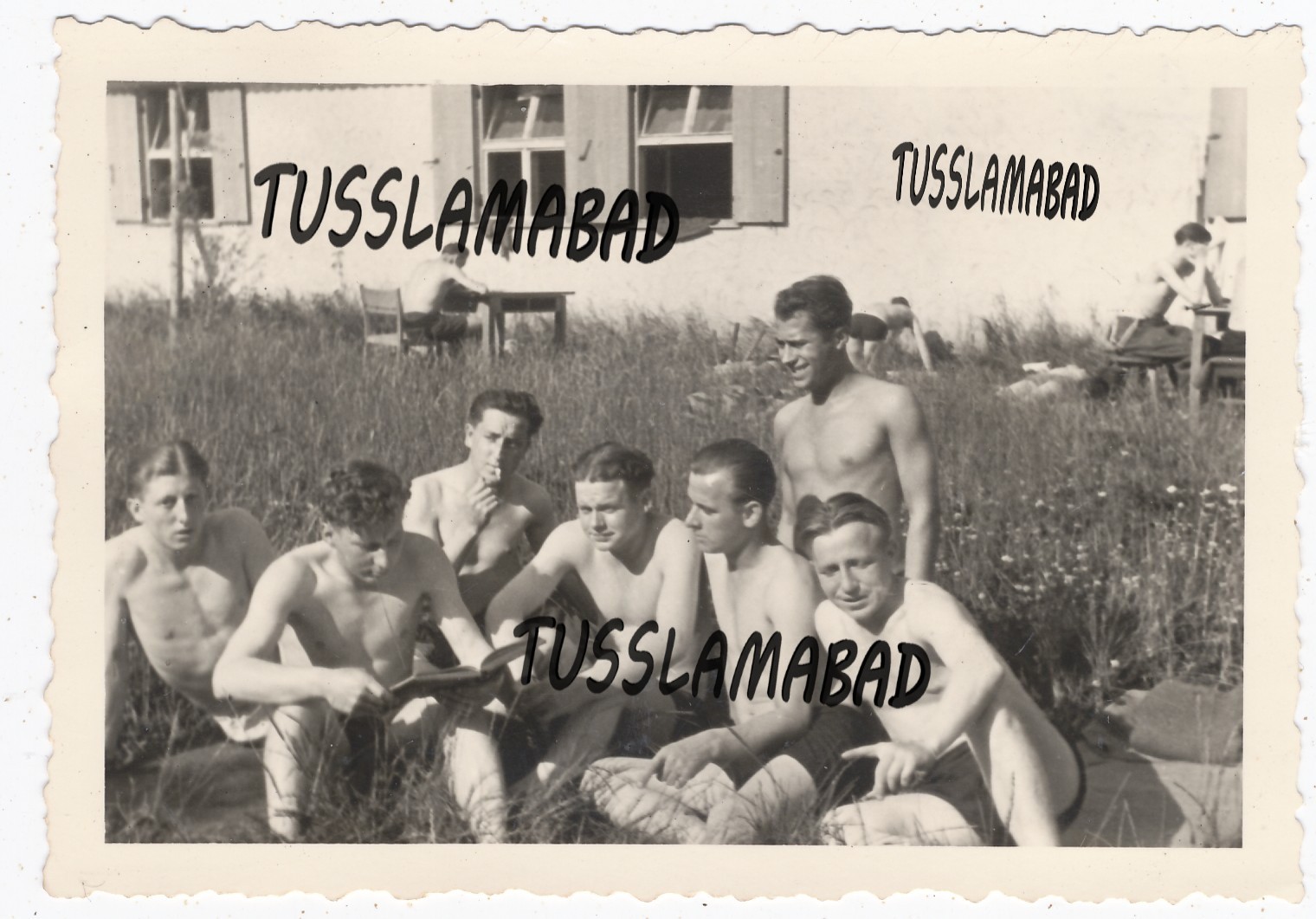 Krosno Poland Soldier House Camp Barracks Carpathian Foreland Photo 1942