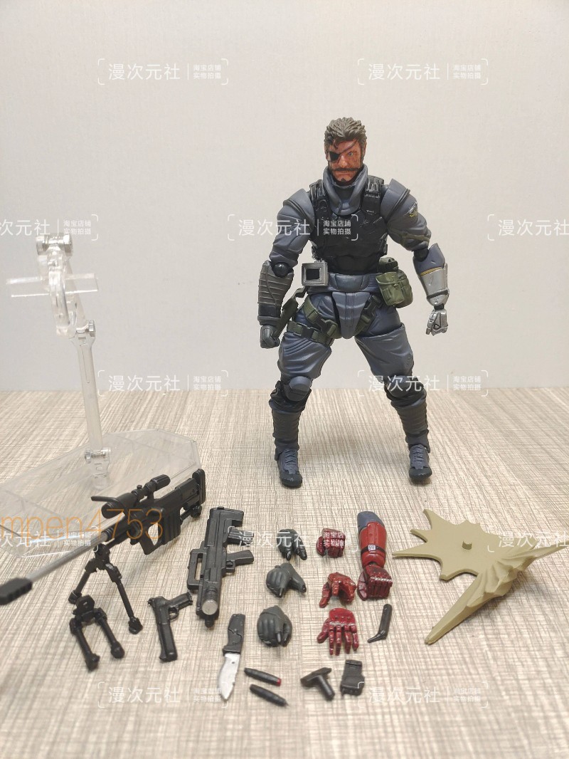 1/12 Metal Gear Solid V Venom Snake Action Figure MGS5 PVC Collectible Toy