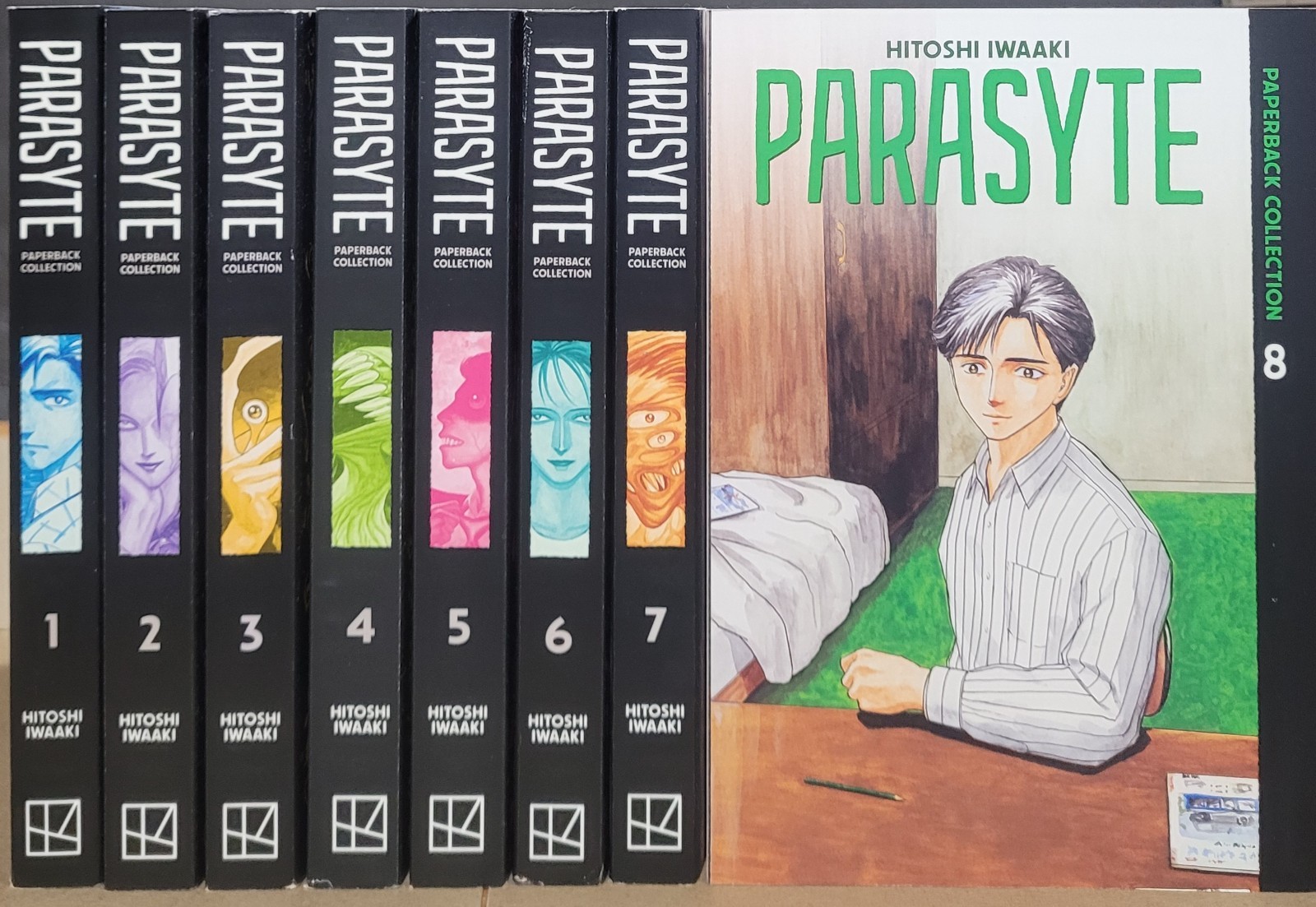 Parasyte Paperback Collection Manga Vol. 1-8 English Complete Set Kodansha 