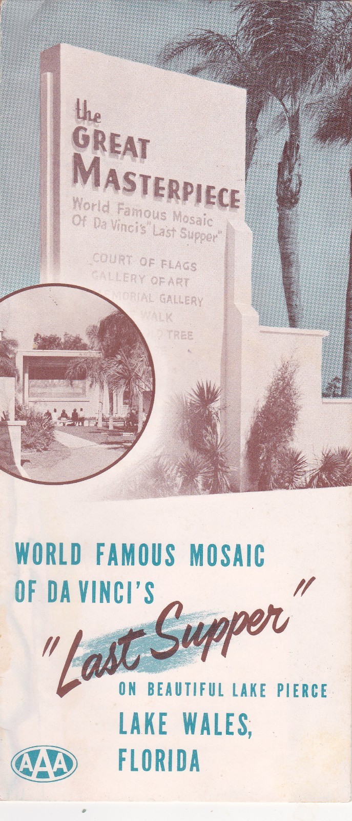 1940's The Great Masterpiece Lake Wales Brochure