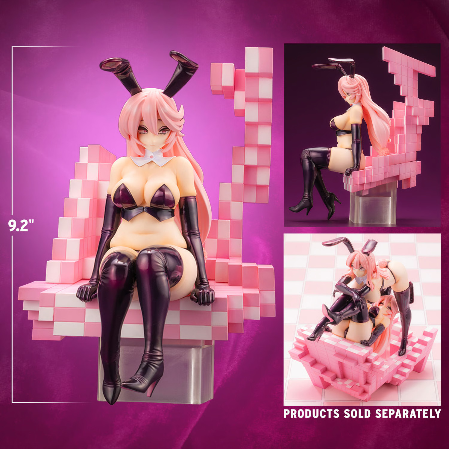 KOTOBUKIYA TRICK BUNNIES Sitting Bunny by Kafun 1/7 PVC Figure w/ Tracking NEW KOTOBUKIYA TRICK BUNNIES Sitting Bunny by Kafun 1/7 PVC Figure w/ Tracking NEW