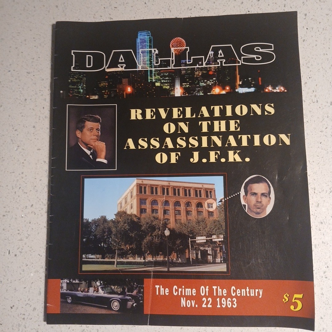 Vintage Megazine from 1963 Dallas: Revelations on the Assassination of J.F.K. Vintage Megazine from 1963 Dallas: Revelations on the Assassination of J.F.K.