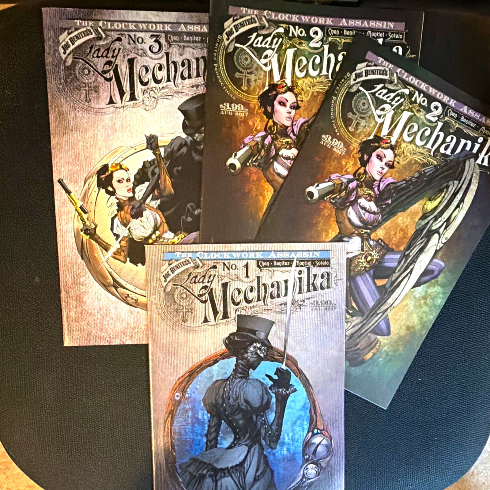 Lady Mechanika: The Clockwork Assassin Comic Lot #1 #2 (x2) #3 (2017)