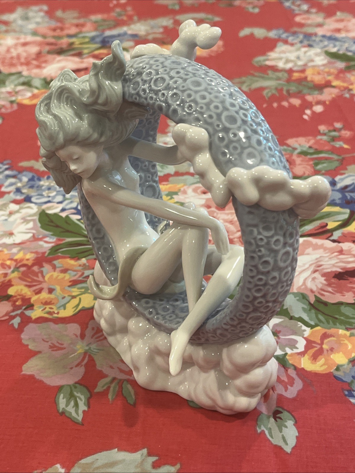 Lladro #1438 Full Moon Nude Girl Figurine Perfect Condition