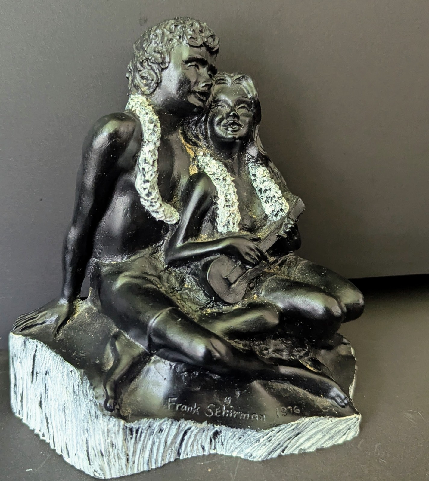Vintage Hawaiiana Frank Schirman signed \
