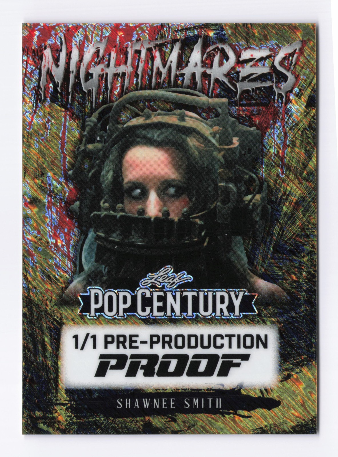 2026 Leaf Metal Pop Century Shawnee Smith (1/1) PPP Nightmares Shimmer Gold SAW