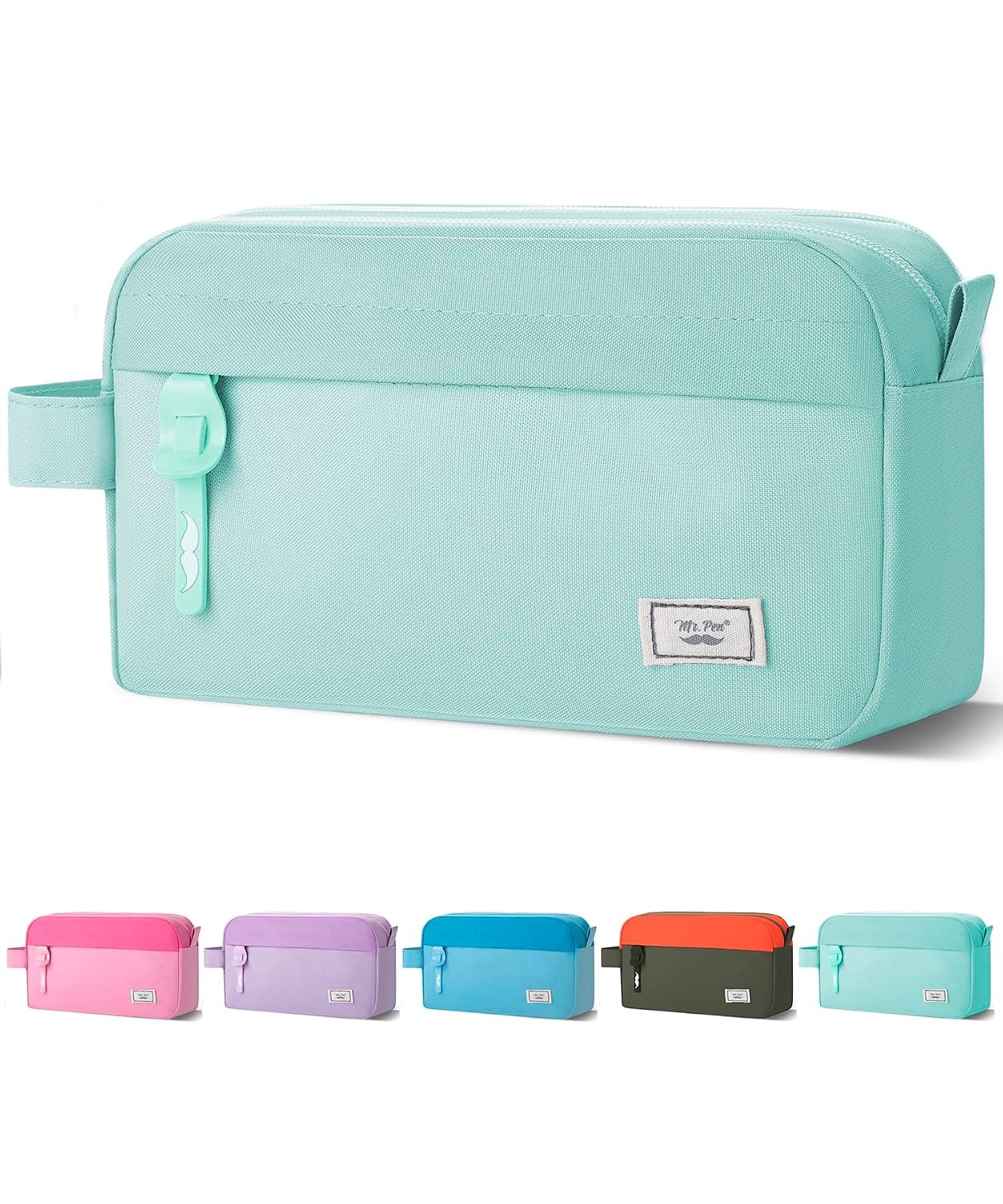Mr. Pen- High Capacity Pencil Case, Large Pencil Pouch with 3 Compartments and 2