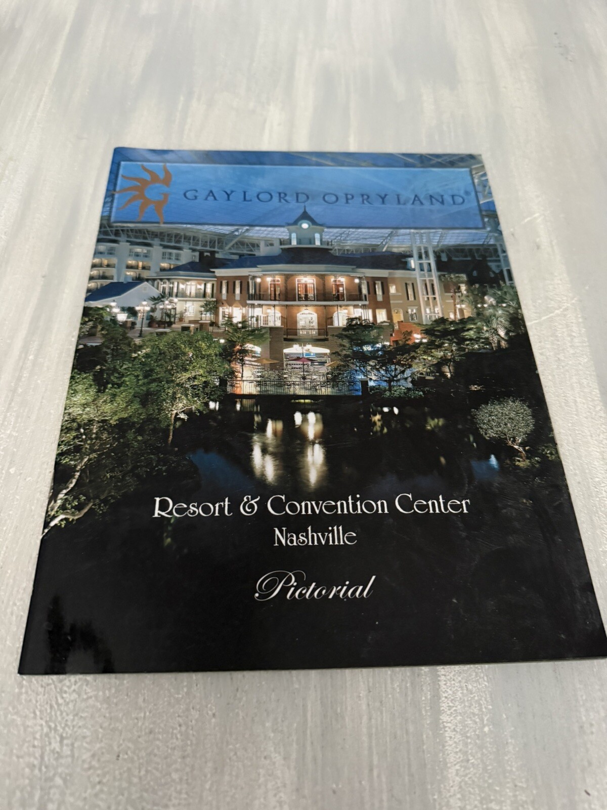 Vintage Gaylord Opryland Resort & Convention Center Nashville Pictoral Brochure Vintage Gaylord Opryland Resort & Convention Center Nashville Pictoral Brochure