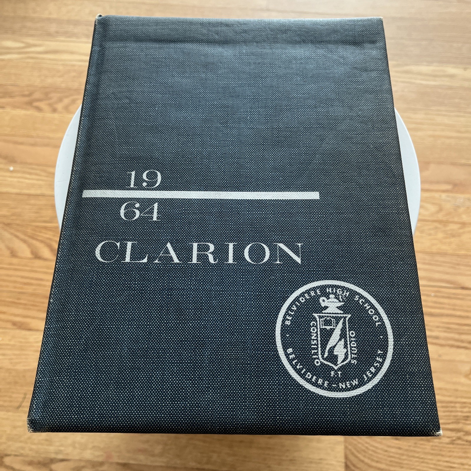 1964 Clarion Yearbook Belvidere High School New Jersey