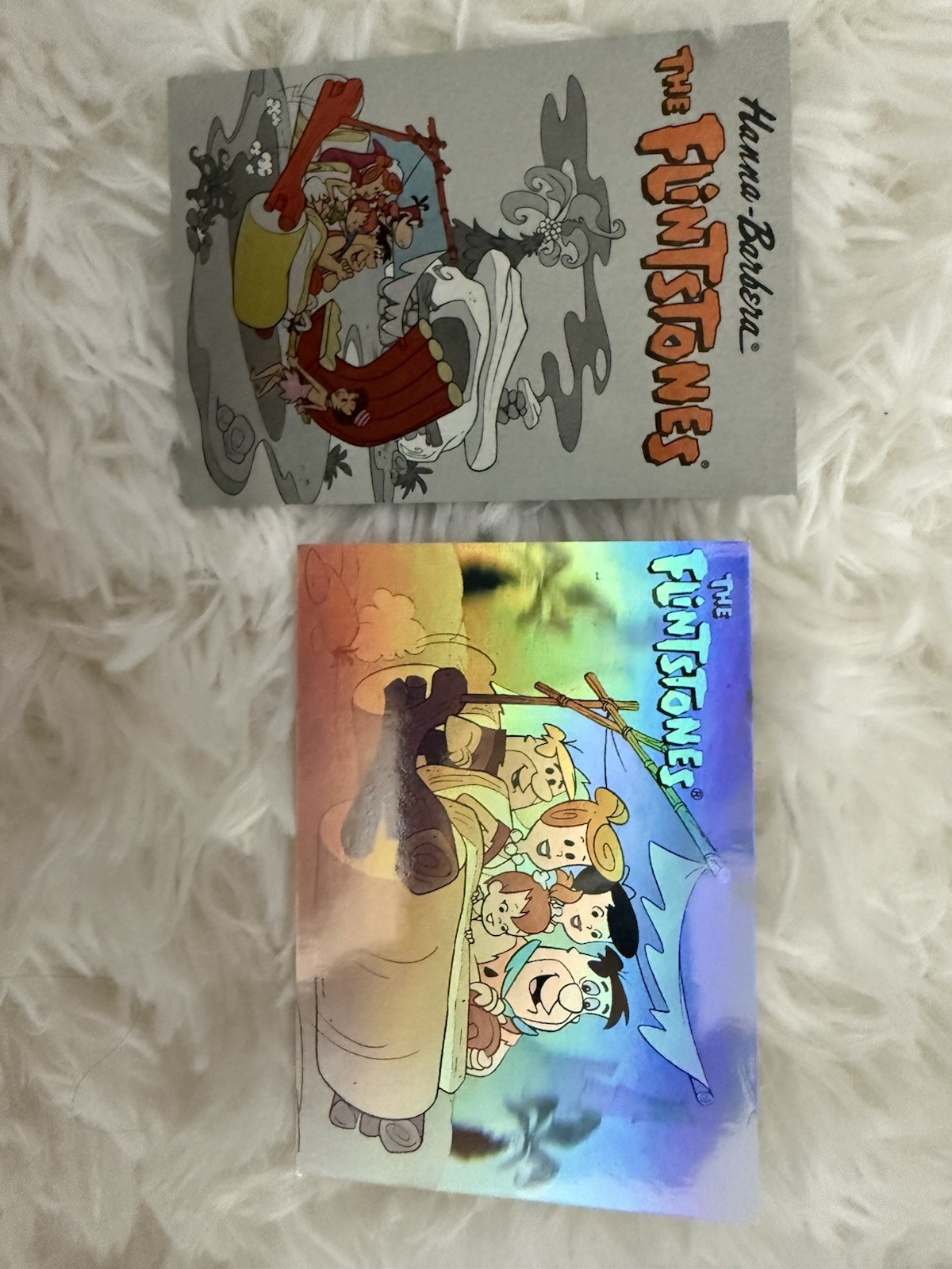 1993 CARDZ The Flintstones Hologram Chase Cards H3 Family + Holo Lot Vintage