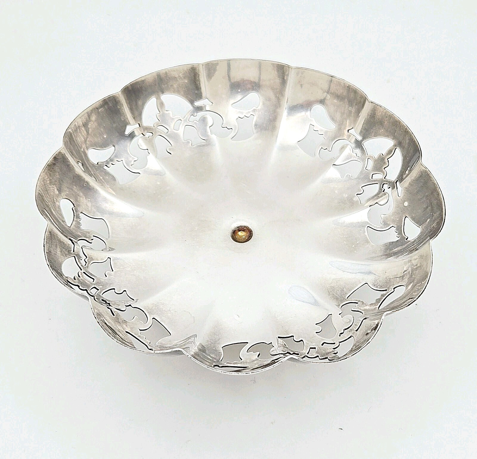Vintrage Silverplate Candy Dish 4