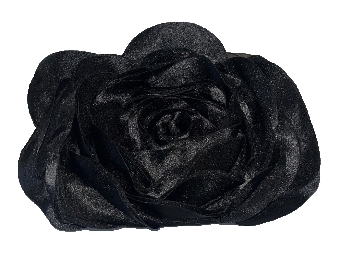 Mini Women Rose Clutch Bags Evening Handbag with Detachable Chain Wedding Party Mini Women Rose Clutch Bags Evening Handbag with Detachable Chain Wedding Party