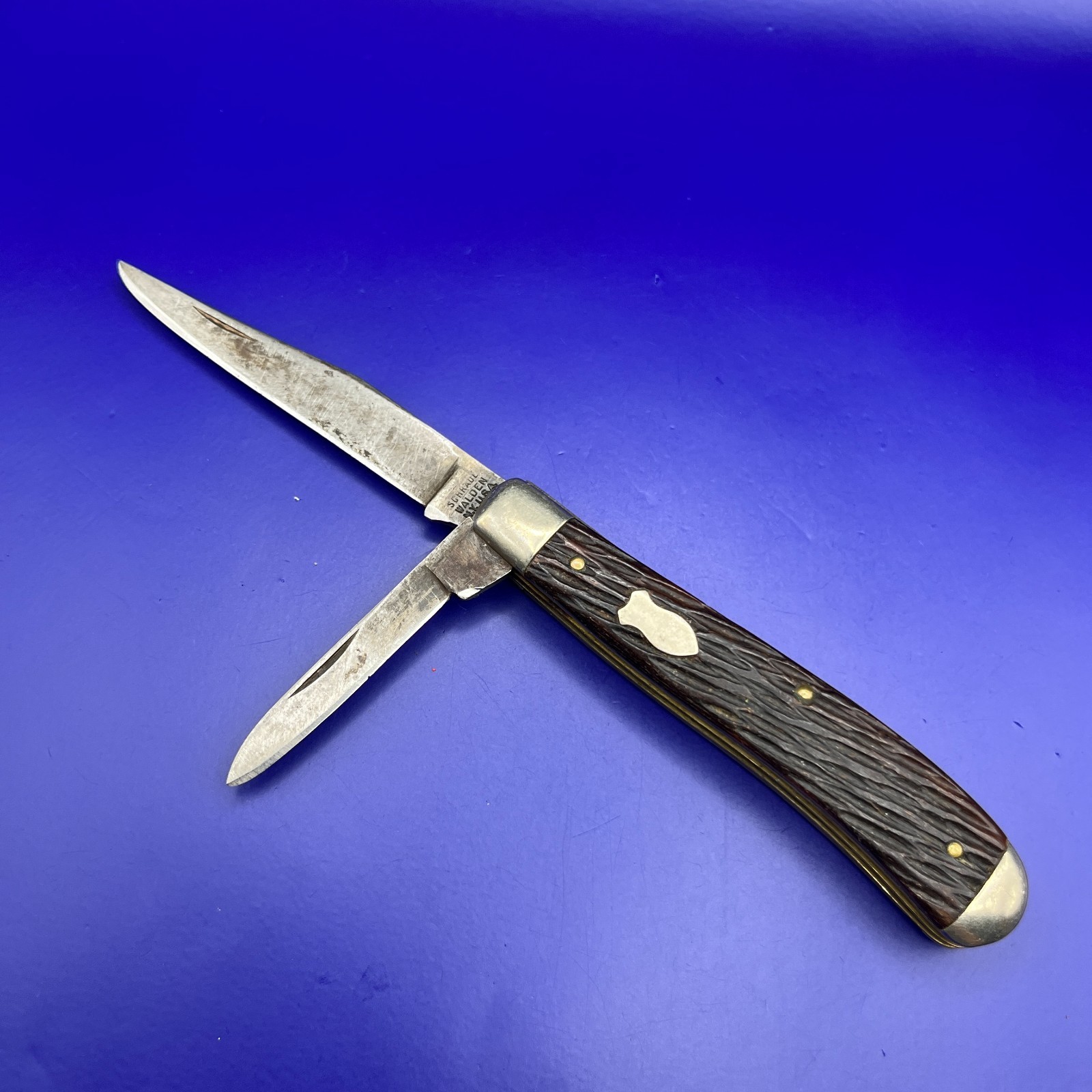 SCHRADE WALDEN NY USA 294 Jigged Bone Trapper