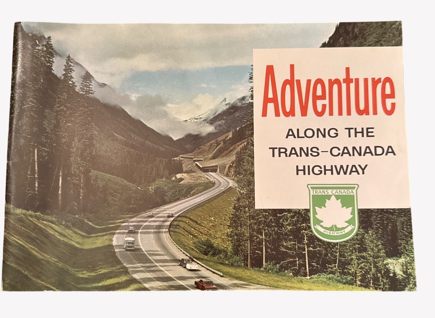 Adventure Along The Trans-Canada Highway Travel Brochure 1960s Vintage Tourism