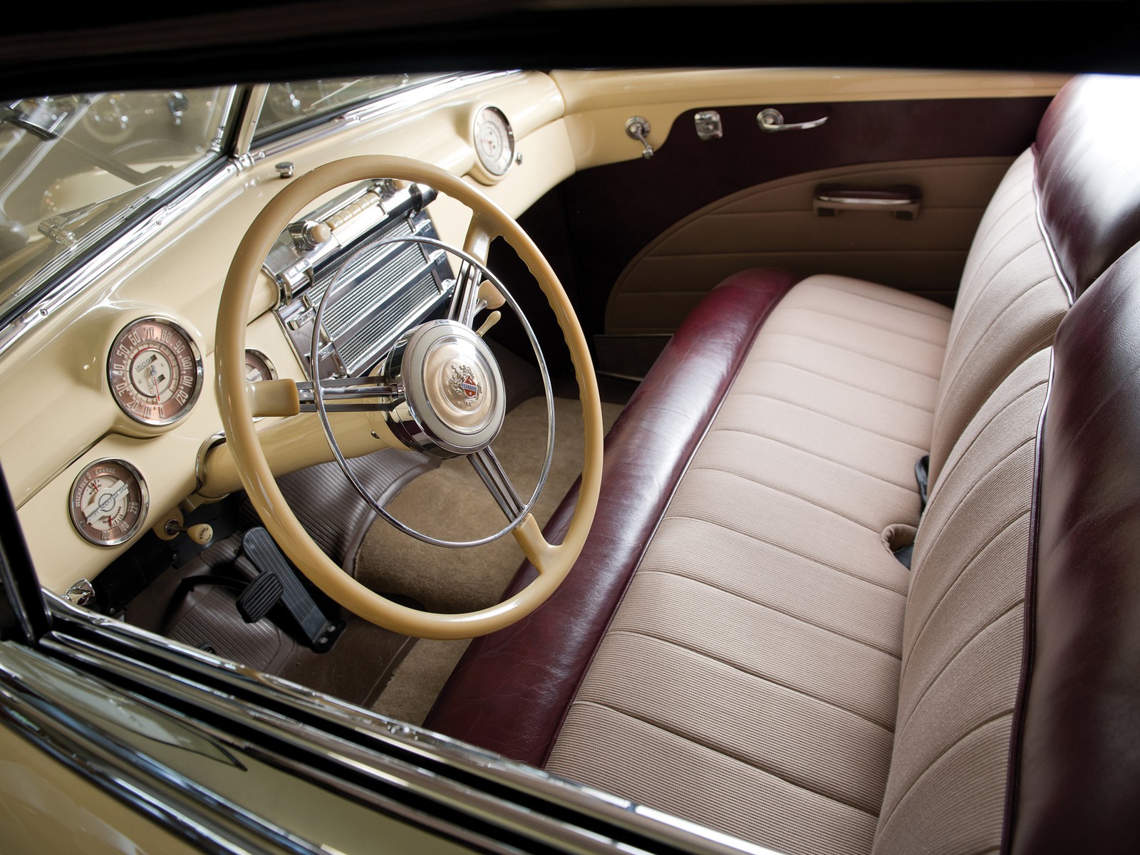 Cars 1947 buick roadmaster convertible 76c luxury retro Art Print Poster 11x17