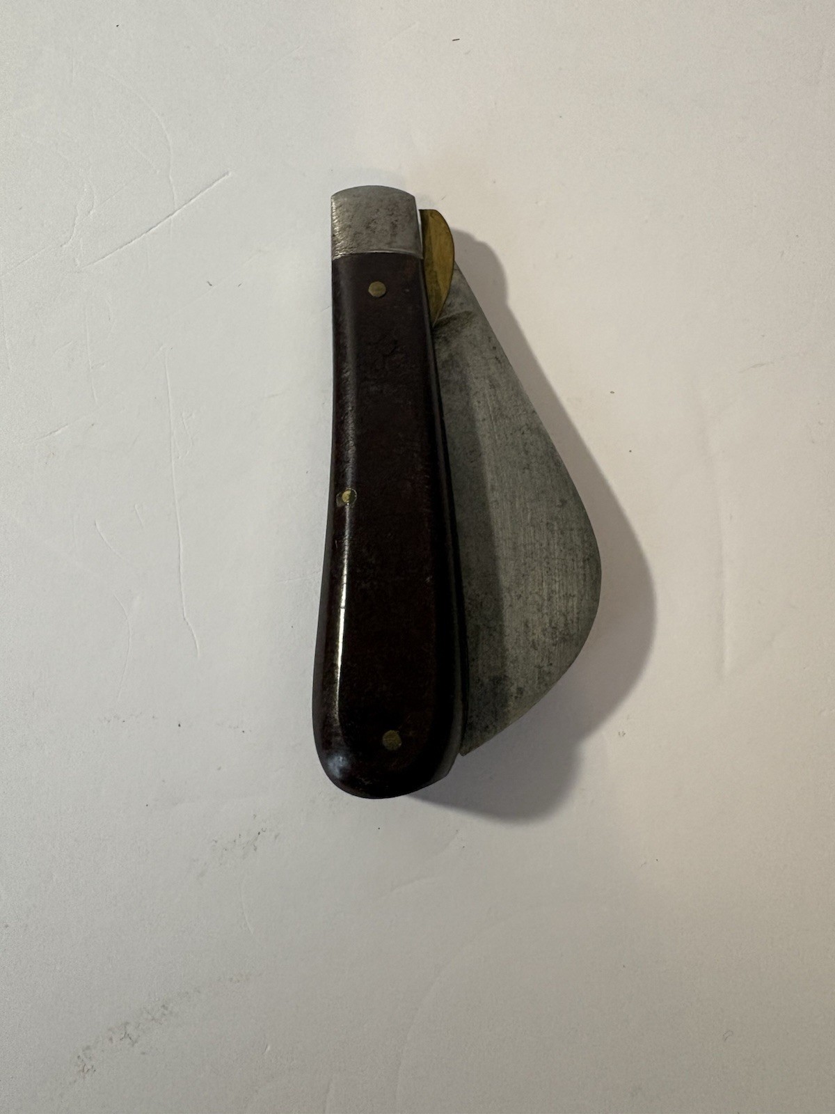 Kutmaster Utica NY USA Folding Pocket Knife Curved Blade Vintage
