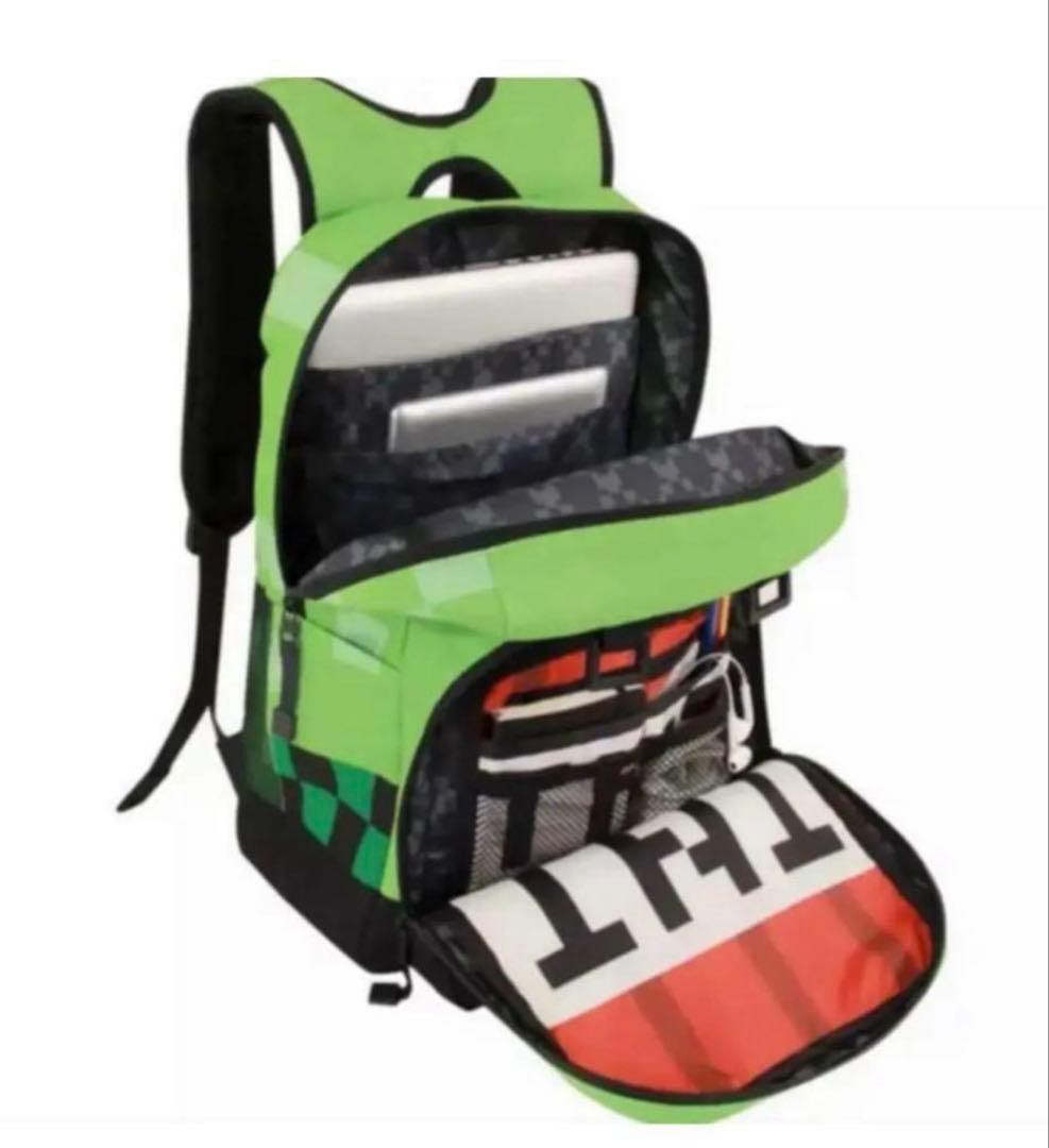 Minecraft Backpack Creeper 46x33x23cm/18.11x12.99x9.05\