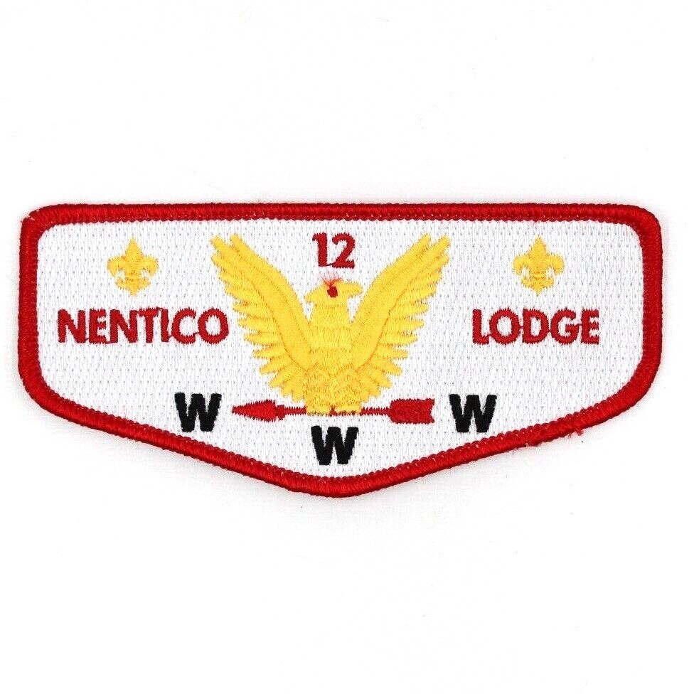 ERROR Black WWW Nentico Lodge 12 Flap Baltimore Area Council Patch OA BSA MD