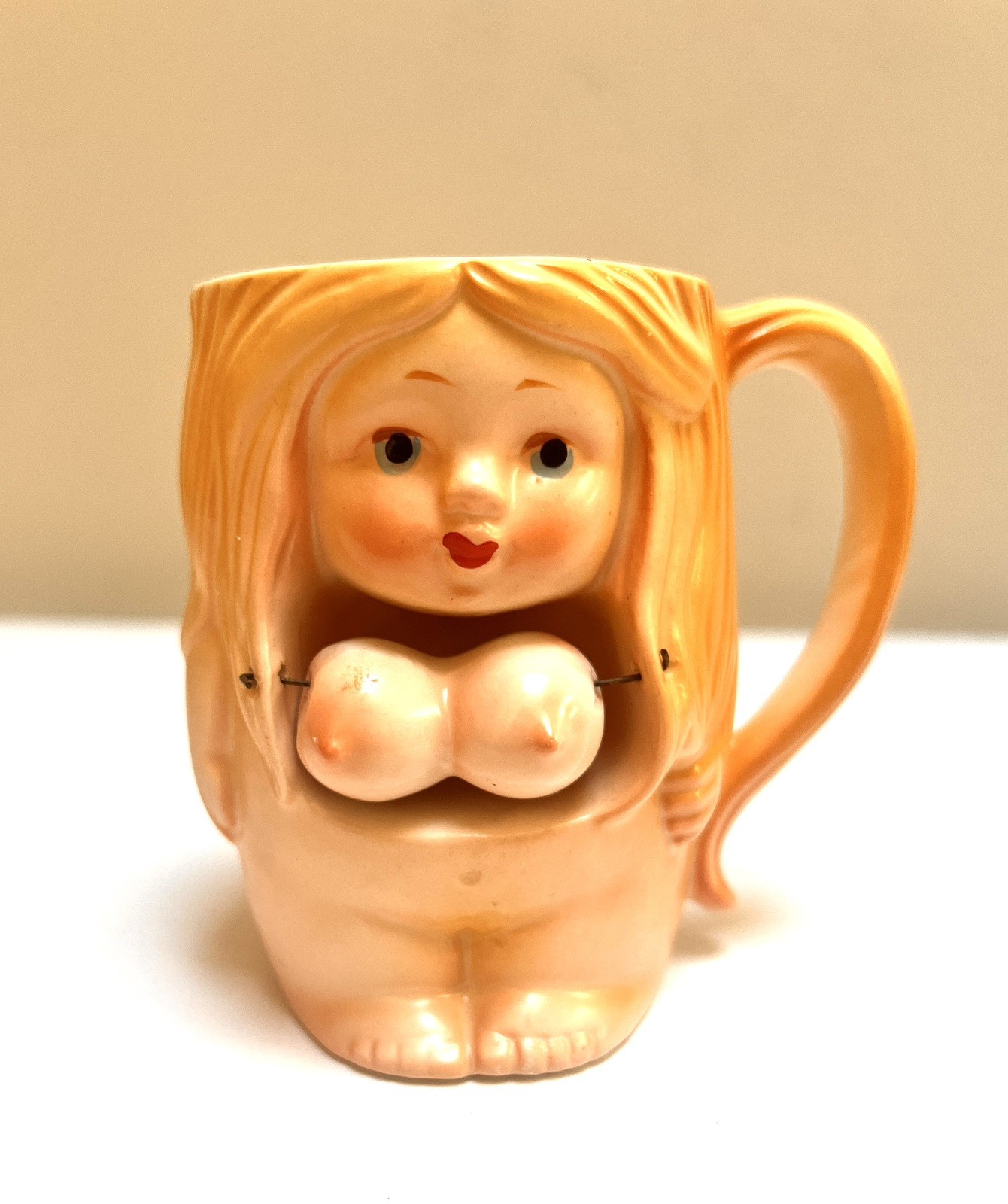 Vintage 70s Betty BOUNCING BOOB Mug SPENCER GIFTS Nude RISQUE LADY Ceramic Cup Vintage 70s Betty BOUNCING BOOB Mug SPENCER GIFTS Nude RISQUE LADY Ceramic Cup