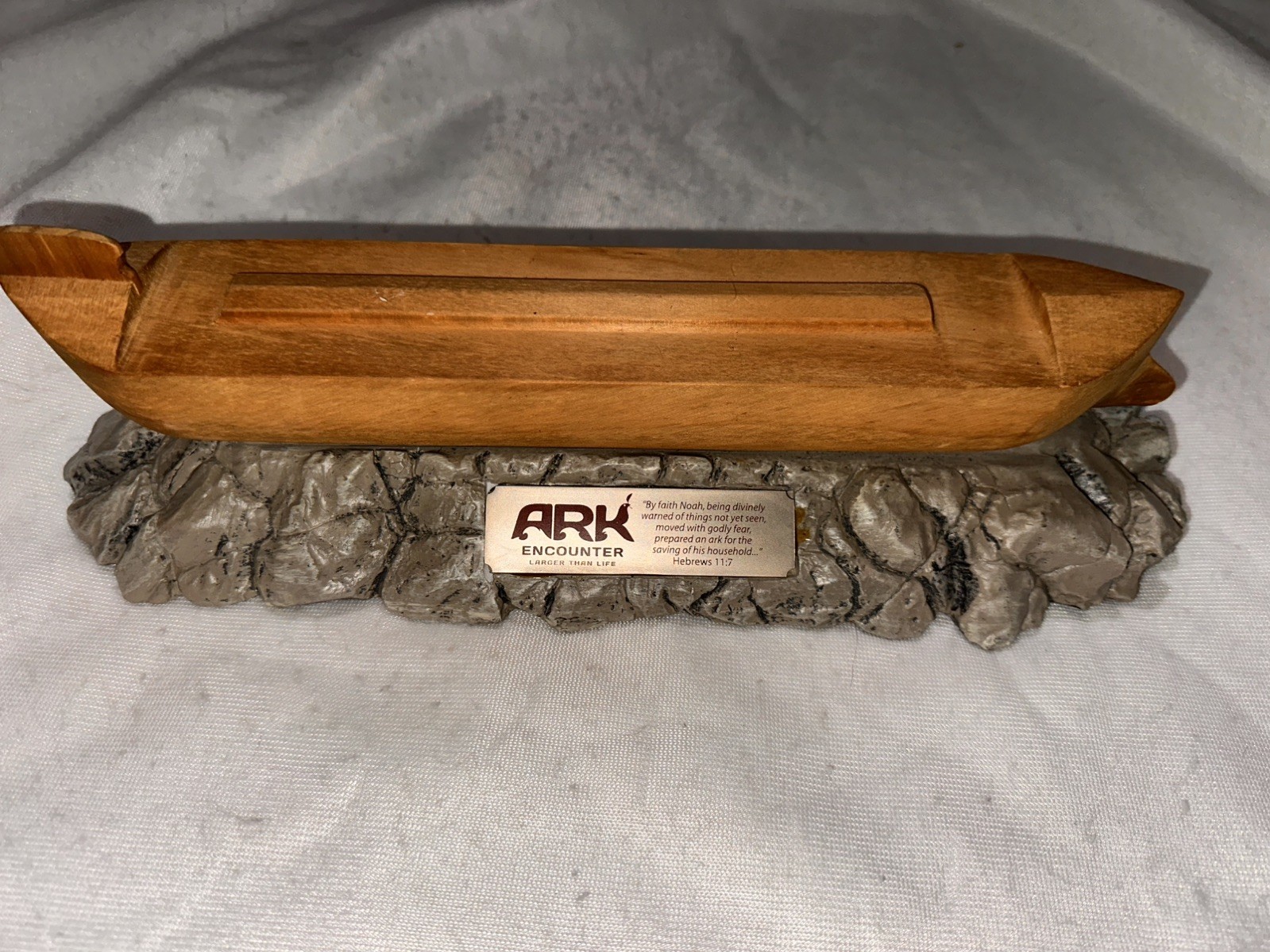 Noah\'s Ark Model by Ark Encounter Signed
