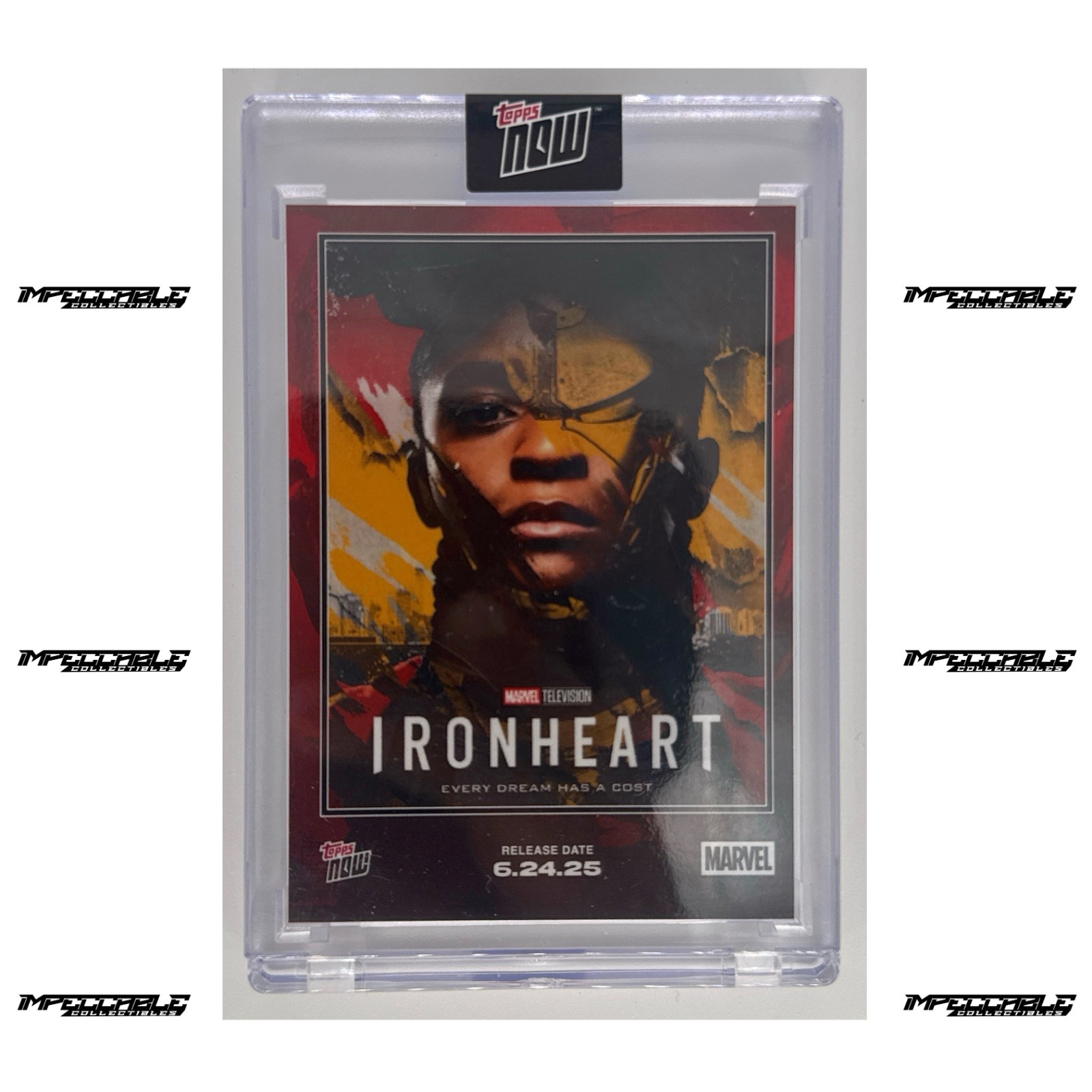 2025 Topps Now Marvel - #IH Ironheart /1592 Movie Poster Card