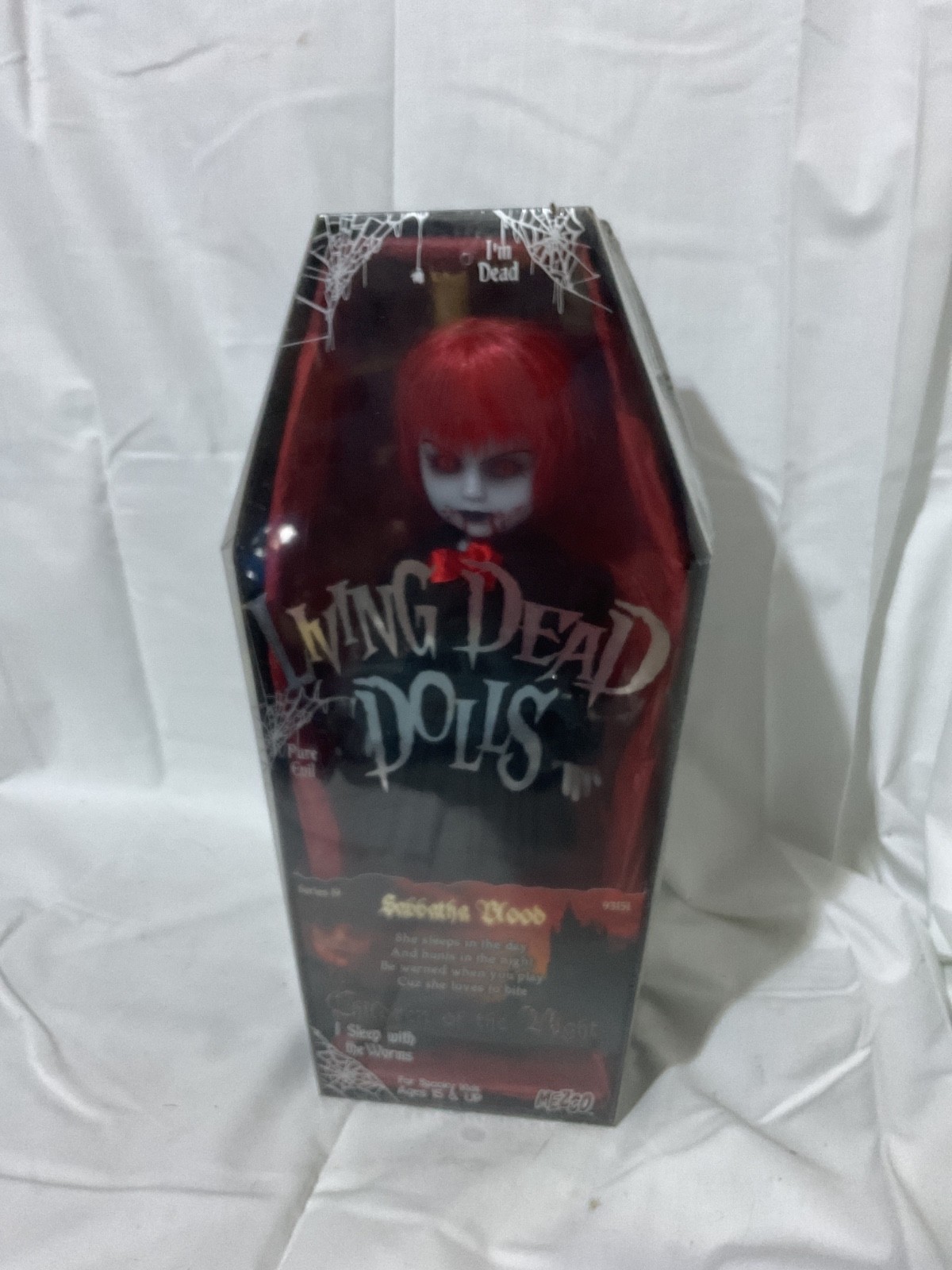 Mezco Living Dead Dolls SABBATHA BLOOD Series 19 Vampires MIB FACTORY SEALEDk