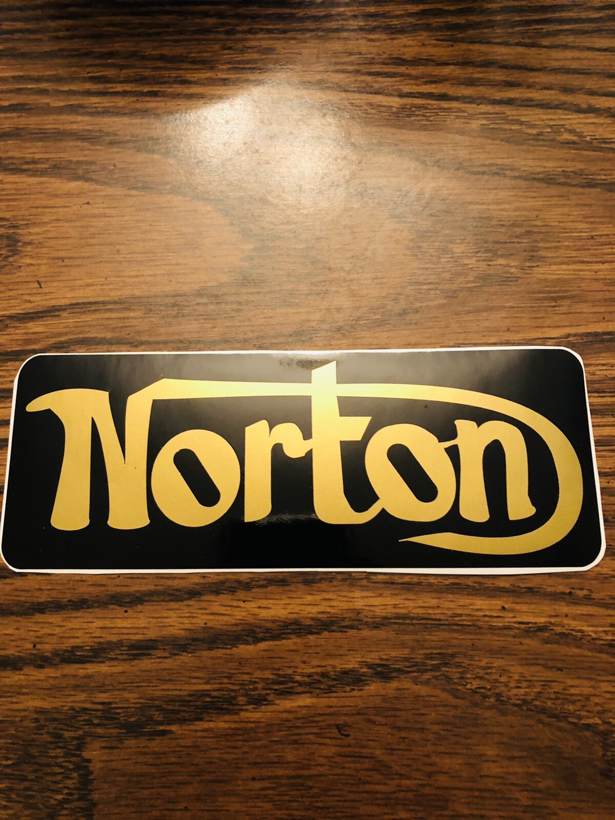 1-Vintage Remake Norton Motorcycle Sticker (New Vinyl)