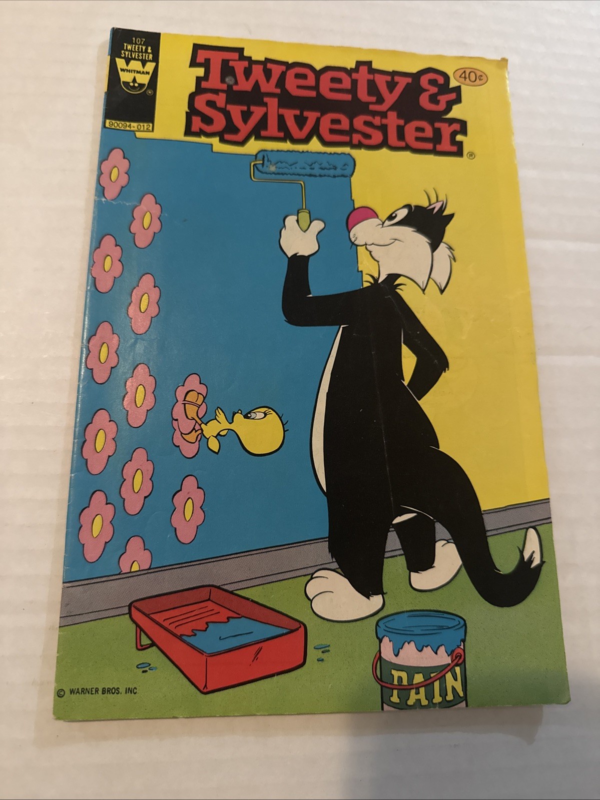 Tweety and Sylvester #107 Rare 1980 Whitman 3 Pack Comic Book