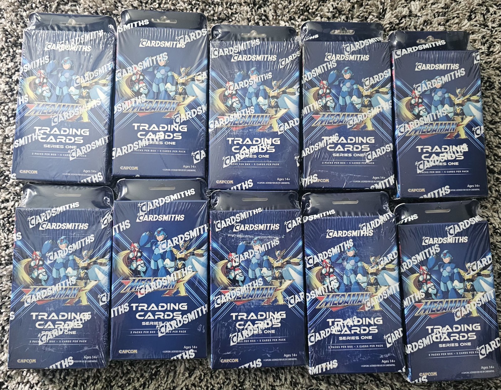 Cardsmiths Mega Man X Series 1 - 10 BOXES SEALED